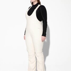 Halfdays Isabel bib in oat milk